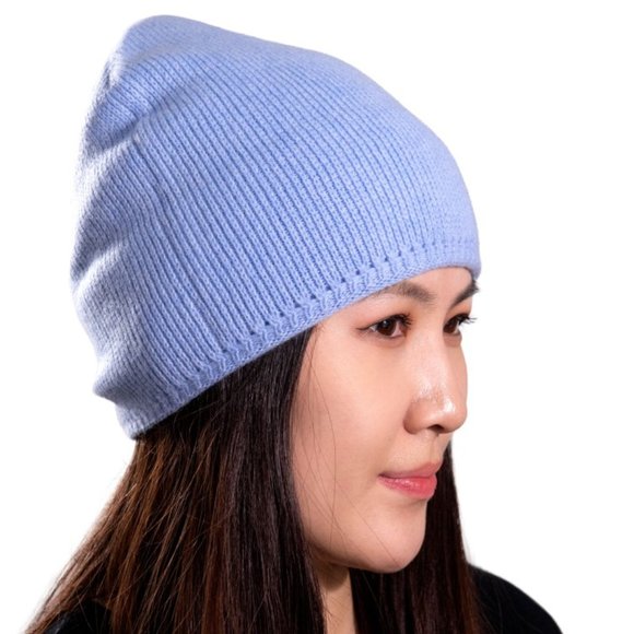 Cashmere beanie | best beanie for warmth, winter hat, soft wool beanie, cozy hat - Picture 6 of 9